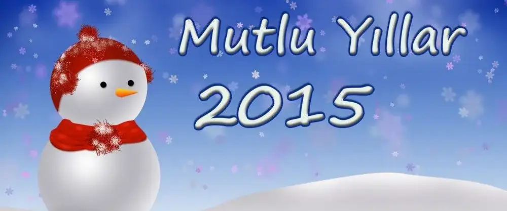 YENİ YILINIZ KUTLU OLSUN!!