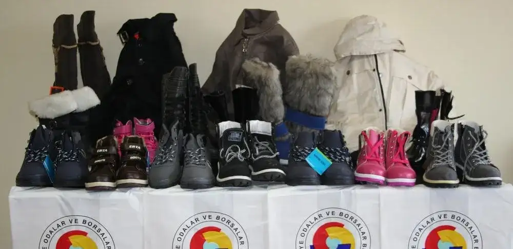 TOBB - MİTSO İŞBİRLİĞİNDE ÖĞRENCİLERE BOT VE MONT YARDIMI