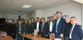 MİTSO'DAN AKP'YE KUTLAMA ZİYARETİ