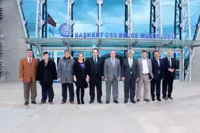 Başkent Organize Sanayi Bölgesini Ziyaret Ettik