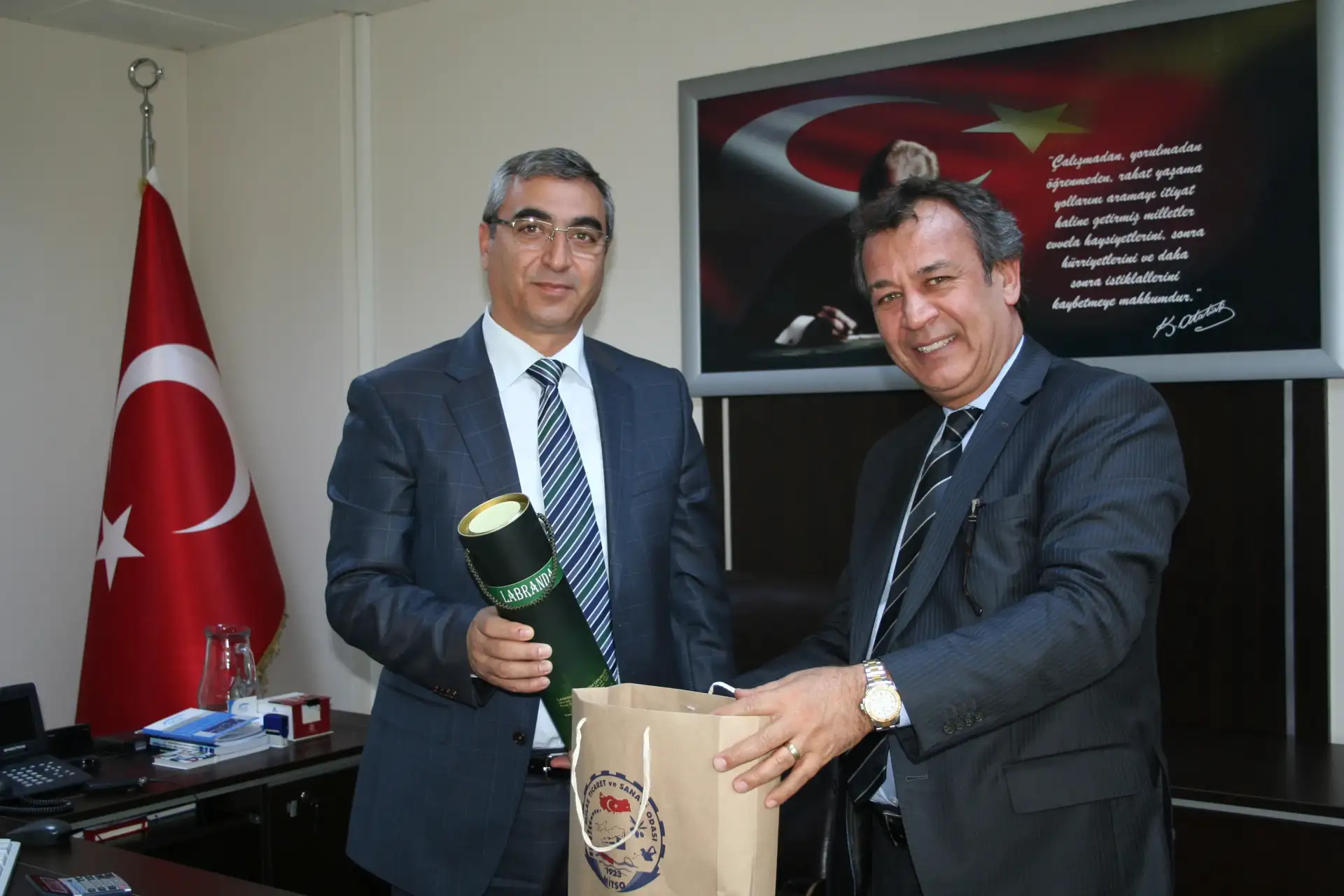 MİTSO, SGK'YI ZİYARET ETTİ - 1