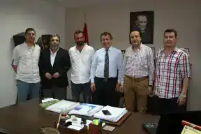 Demokrat Parti Milas İlçe Yönetimi MİTSO'yu ziyaret etti.