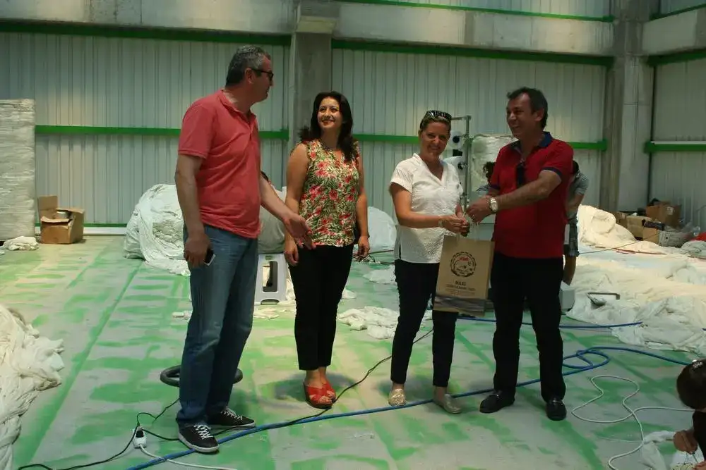 Önce girişimcilik eğitimi aldı, sonra atölye kurup iş sahibi oldu BEÇİN'DE BALIK HAVUZLARI İÇİN AĞ ÜRETİYORLAR - 2