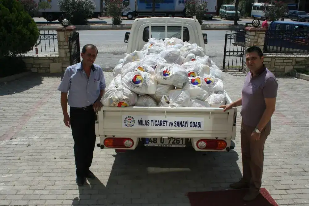 TOBB - MİTSO İŞBİRLİĞİNDE 860 AİLEYE GIDA YARDIMI YAPILDI - 1