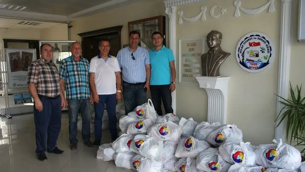 TOBB - MİTSO İŞBİRLİĞİNDE 860 AİLEYE GIDA YARDIMI YAPILDI