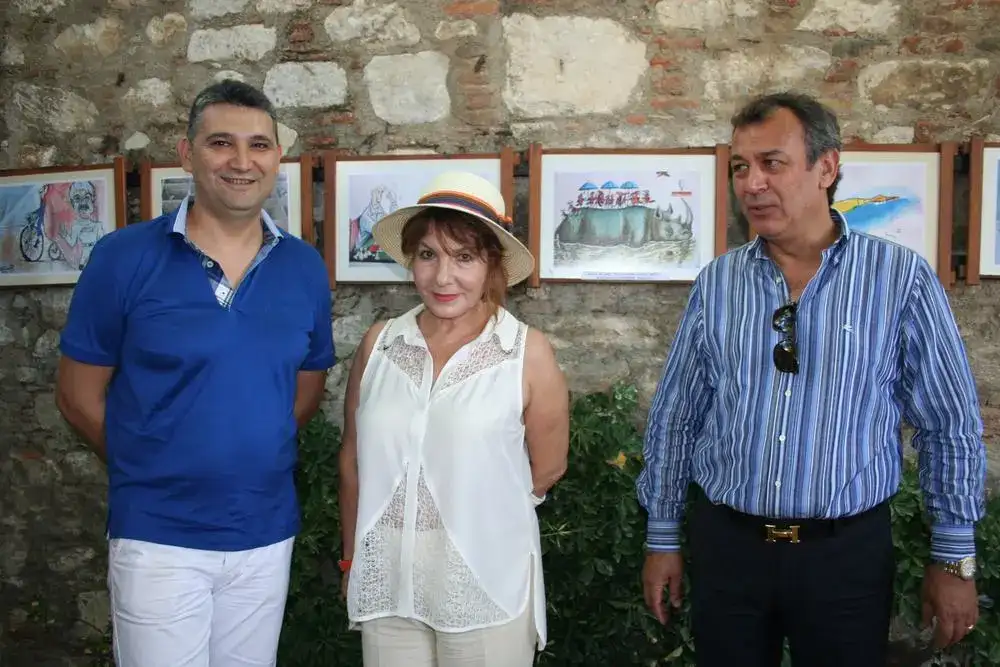 ULUSLARARASI TURHAN SELÇUK KARİKATÜR YARIŞMASI'NDA MİTSO ÖZEL ÖDÜLÜ UKRAYNALI KAZANAEVSKY VLADİMİR'E - 1