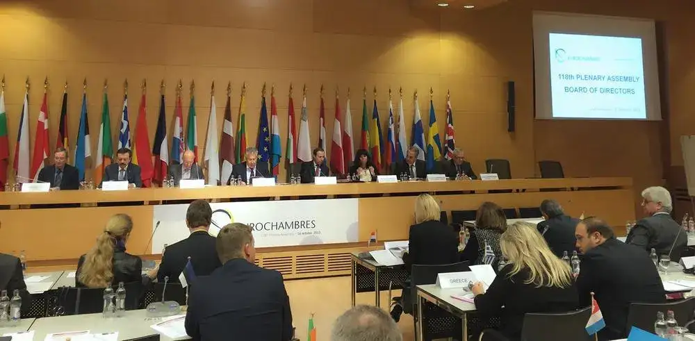 TOBB BAŞKANI HİSARCIKLIOĞLU "AVRUPA ODALARI DAİMİ BAŞKAN VEKİLLİĞİ"NE SEÇİLDİ - 1