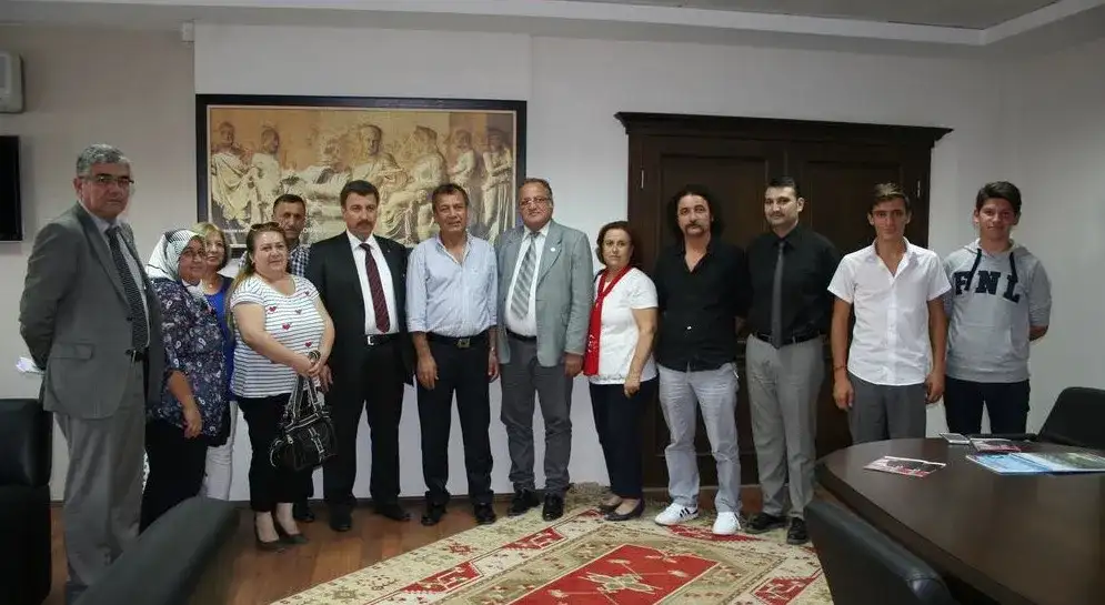 MHP Muğla Milletvekili Mehmet Erdoğan MİTSO'da. "ÜLKENİN EN ÖNEMLİ BEKLENTİSİ HUZUR"