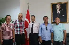 MİTSO Yönetimi, yeni Emniyet Müdürü Cüneyt Yörükoğlu'nu ziyaret ederek kutladı. "MİLAS'TA MOBESEDEN SONRA PLAKA TARAMA SİSTEMİ DE DEVREYE GİRCEK"