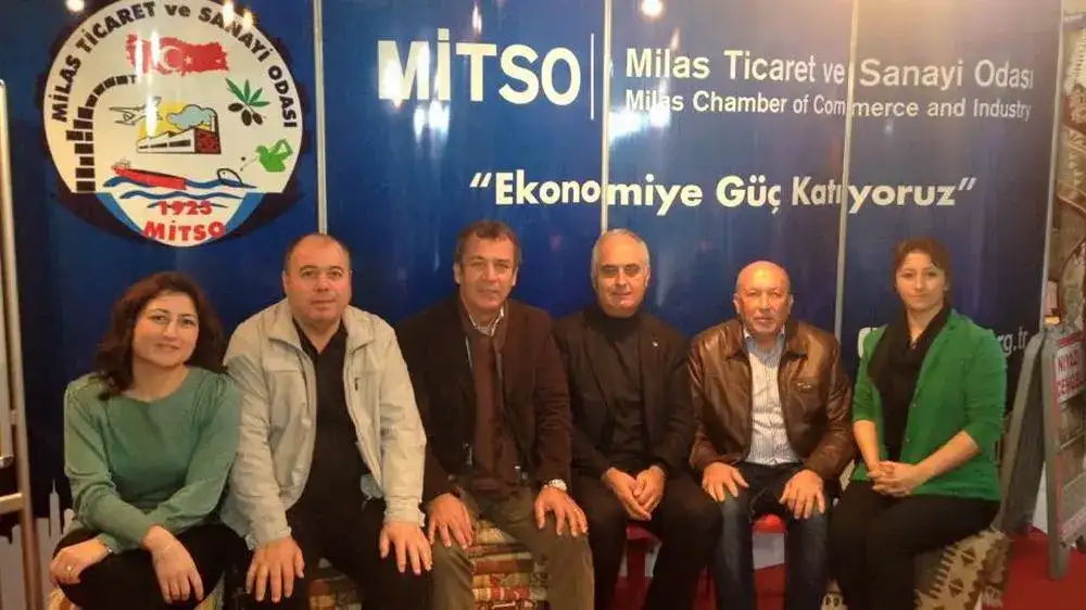 MİLAS'IN HALISI, YAĞI, BALI ANKARA EGEM FUARINDA TANITILDI.