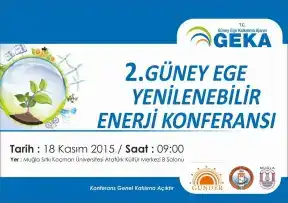 GEKA'DAN  YENİLENEBİLİR ENERJİ KONFERANSI