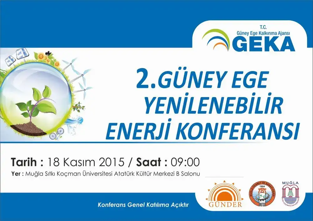 GEKA'DAN  YENİLENEBİLİR ENERJİ KONFERANSI