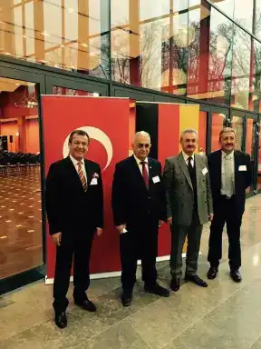 MİTSO'NUN DA ÜYESİ OLDUĞU  TÜRK-ALMAN TİCARET VE SANAYİ ODASI GENEL KURULU ALMANYA'DA YAPILDI