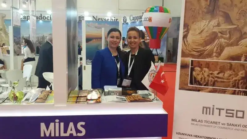 MİTSO, DÜNYANIN EN BÜYÜK 5 TURİZM FUARINDAN BİRİ OLAN EMİTT'TE MİLAS'I TANITIYOR - 1