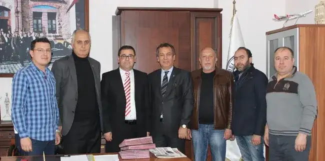 MİTSO YÖNETİMİ BELEDİYEDE... "ŞİMDİ ACİL SORUN FUAR ALANI"