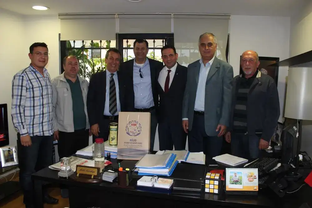 MİTSO YÖNETİMİ VAKIFBANK'I ZİYARET ETTİ. - 2