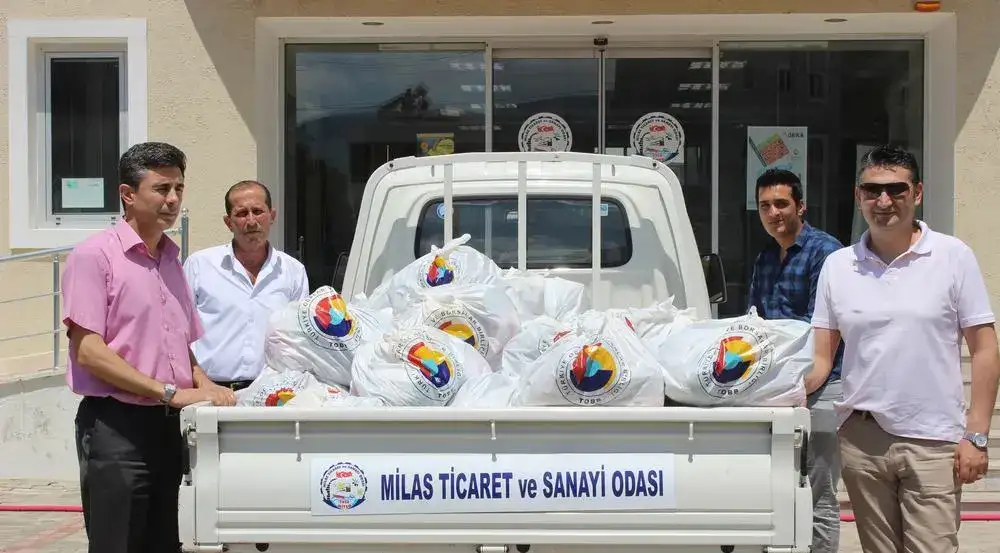 TOBB - MİTSO İŞBİRLİĞİNDE 888 AİLEYE ERZAK YARDIMI YAPILDI