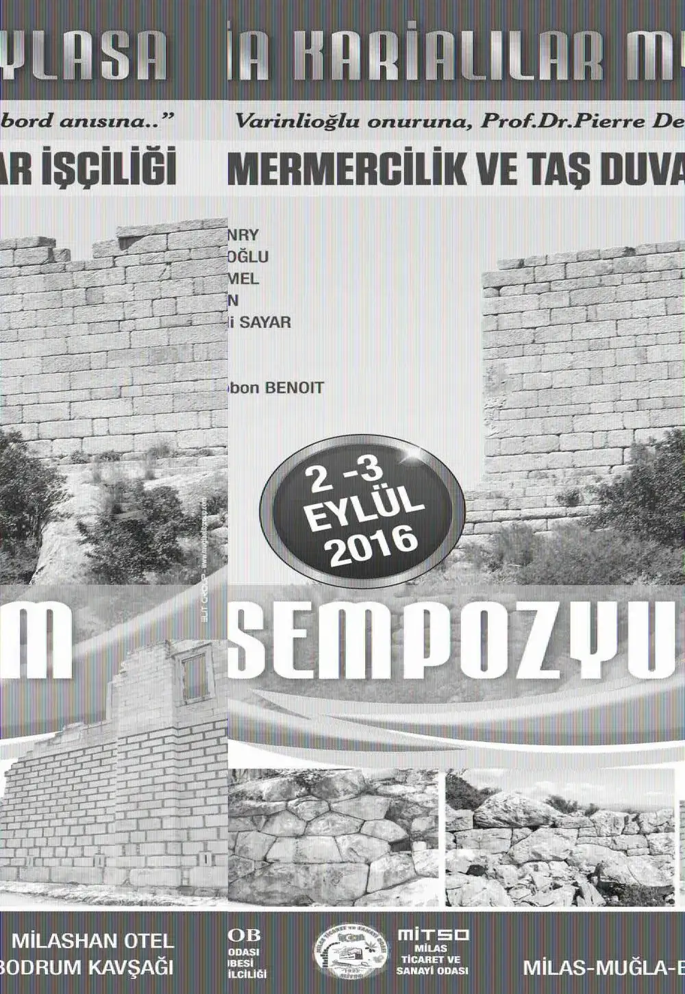 9 Karia Sempozyumu 2-3 Eylül'de