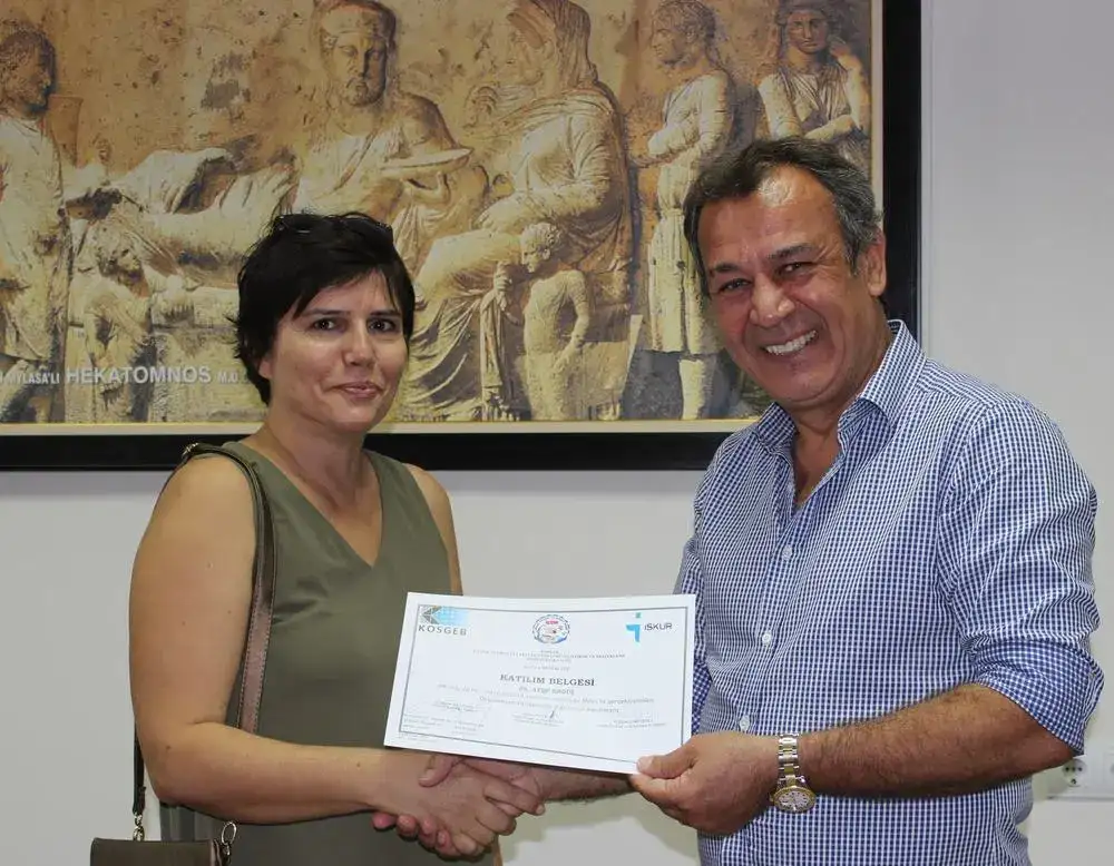 YENİ GİRİŞİMCİ ADAYLARINA EĞİTİM BELGELERİ VERİLDİ - 2