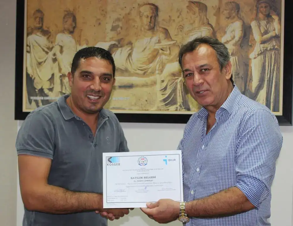 YENİ GİRİŞİMCİ ADAYLARINA EĞİTİM BELGELERİ VERİLDİ - 3