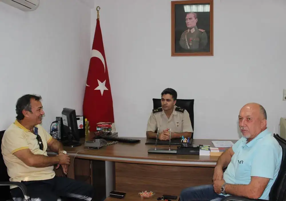 MİTSO Yönetimi Askerlik Şubesi Başkanı Tgm. İsmail Can'ı ziyaret etti. - 1