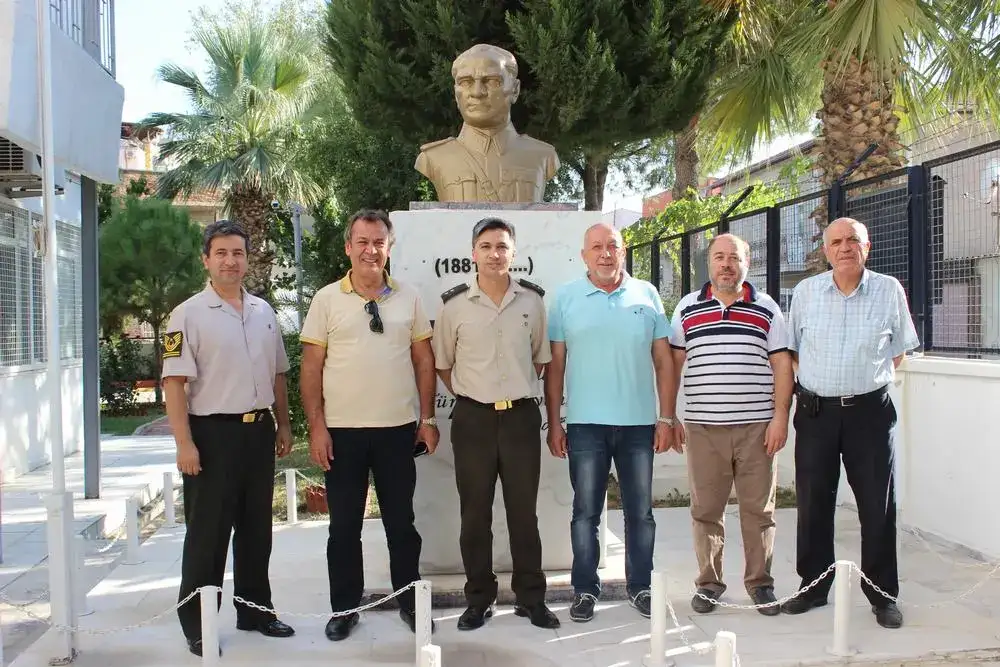 MİTSO Yönetimi Askerlik Şubesi Başkanı Tgm. İsmail Can'ı ziyaret etti.