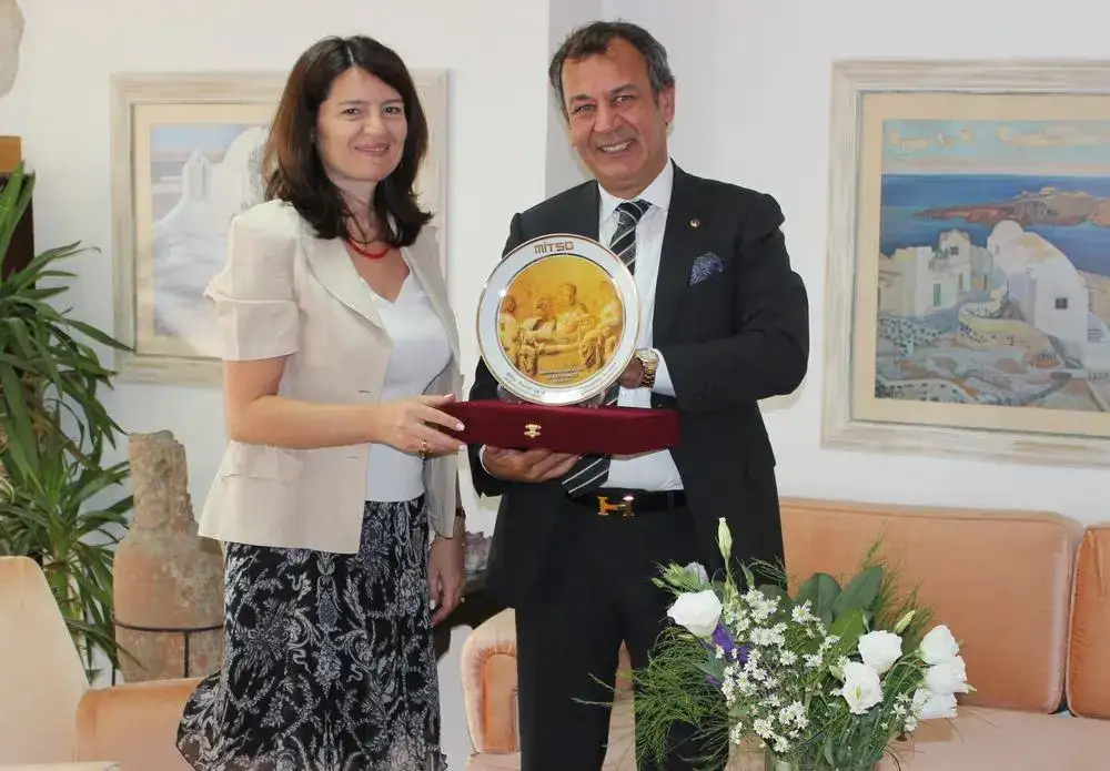 MİTSO, YUNANİSTAN'IN İZMİR BAŞKONSOLOSUNU MİLAS'A DAVET ETTİ - 2