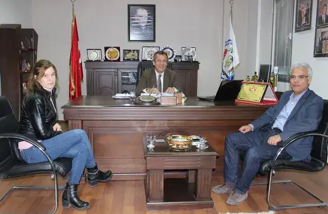 Beçin Kazı Ekibi Başkanı Prof. Dr. Kadir Pektaş MİTSO'da.