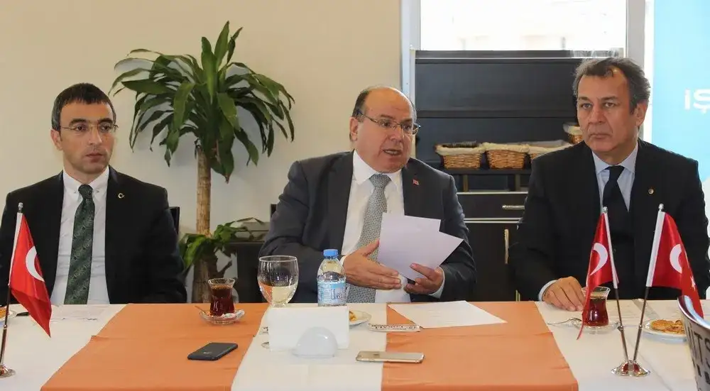 MİTSO'da Milaslı işadamlarıyla bir araya gelen Vali Amir Çiçek çağrıda bulundu:  "MART AYINDA İŞÇİ ALIN, DAHA ÇOK KAZANIN"