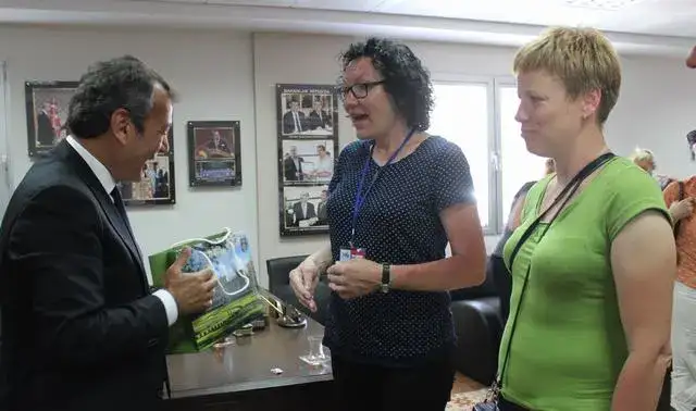 Uluslararası Milas 2017 Balık Festivali ve Çocuk Oyunları'nın konuk öğretmenleri MİTSO'da - 2