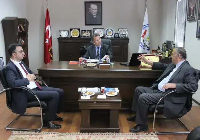 Muğla Vergi Dairesi Başkanı Hüseyin Bayar ve Milas Vergi Dairesi Müdürü Fırat Altan MİTSO'da  "YAPILANDIRILAN KAMU BORÇLARINDA SON ŞANS 31 MAYIS'" - 3