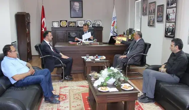 Muğla Vergi Dairesi Başkanı Hüseyin Bayar ve Milas Vergi Dairesi Müdürü Fırat Altan MİTSO'da  "YAPILANDIRILAN KAMU BORÇLARINDA SON ŞANS 31 MAYIS'" - 4