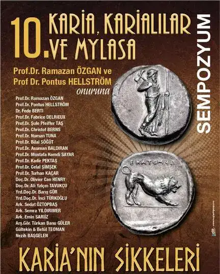 10 yıldır kesintisiz yapılıyor.    10. KARİA, KARİALILAR VE MYLASA SEMPOZYUMUNDA KARİA'NIN SİKKELERİ ANLATILACAK - 3
