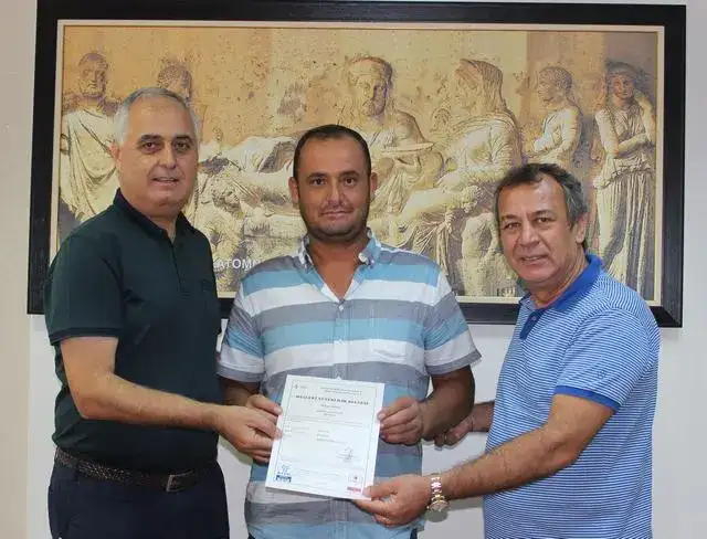 HAK EDENLER MİTSO'DA MESLEKİ YETERLİLİK BELGELERİNİ ALDILAR - 2