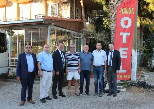 MİTSO ÖREN'DE...  MİTSO, HALUK OTEL'İ ZİYARET ETTİ