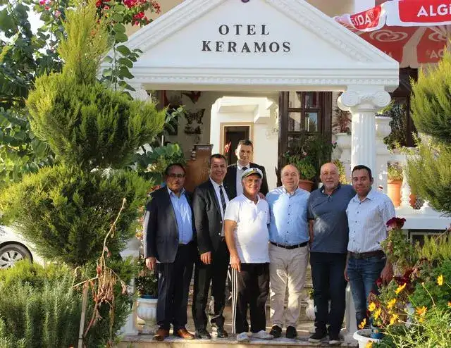 MİTSO ÖREN'DE...  MİTSO, KERAMOS HOTEL'İ ZİYARET ETTİ