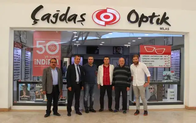 MİTSO'DAN ÇAĞDAŞ OPTİK MAĞAZASINA HAYIRLI İŞLER - 1