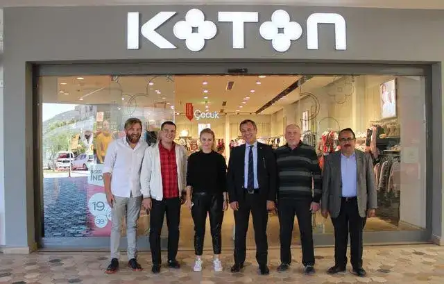 MİTSO'DAN KOTON MAĞAZASI'NA HAYIRLI İŞLER