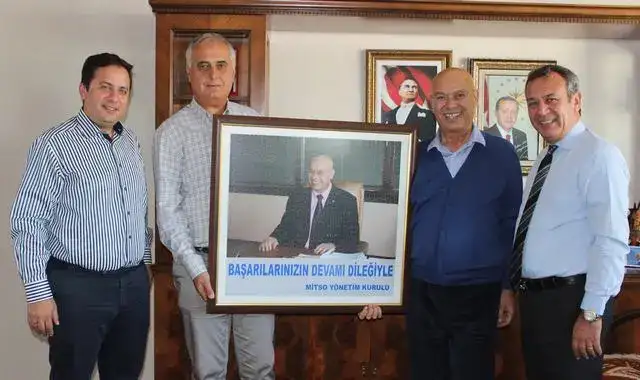 MİTSO YÖNETİMİNDEN ORHAN KILIÇ'A ÇOK ÖZEL ARMAĞAN - 1