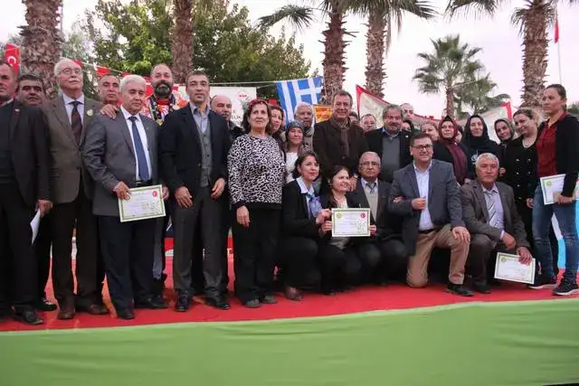 MİLAS 4. ZEYTİN HASAT ŞENLİĞİ CANAN KARATAY'IN DA KATILIMIYLA YAPILDI  CANAN KARATAY : ZEYTİNYAĞI ALTIN SUYUDUR. - 13