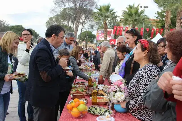 MİLAS 4. ZEYTİN HASAT ŞENLİĞİ CANAN KARATAY'IN DA KATILIMIYLA YAPILDI  CANAN KARATAY : ZEYTİNYAĞI ALTIN SUYUDUR. - 14