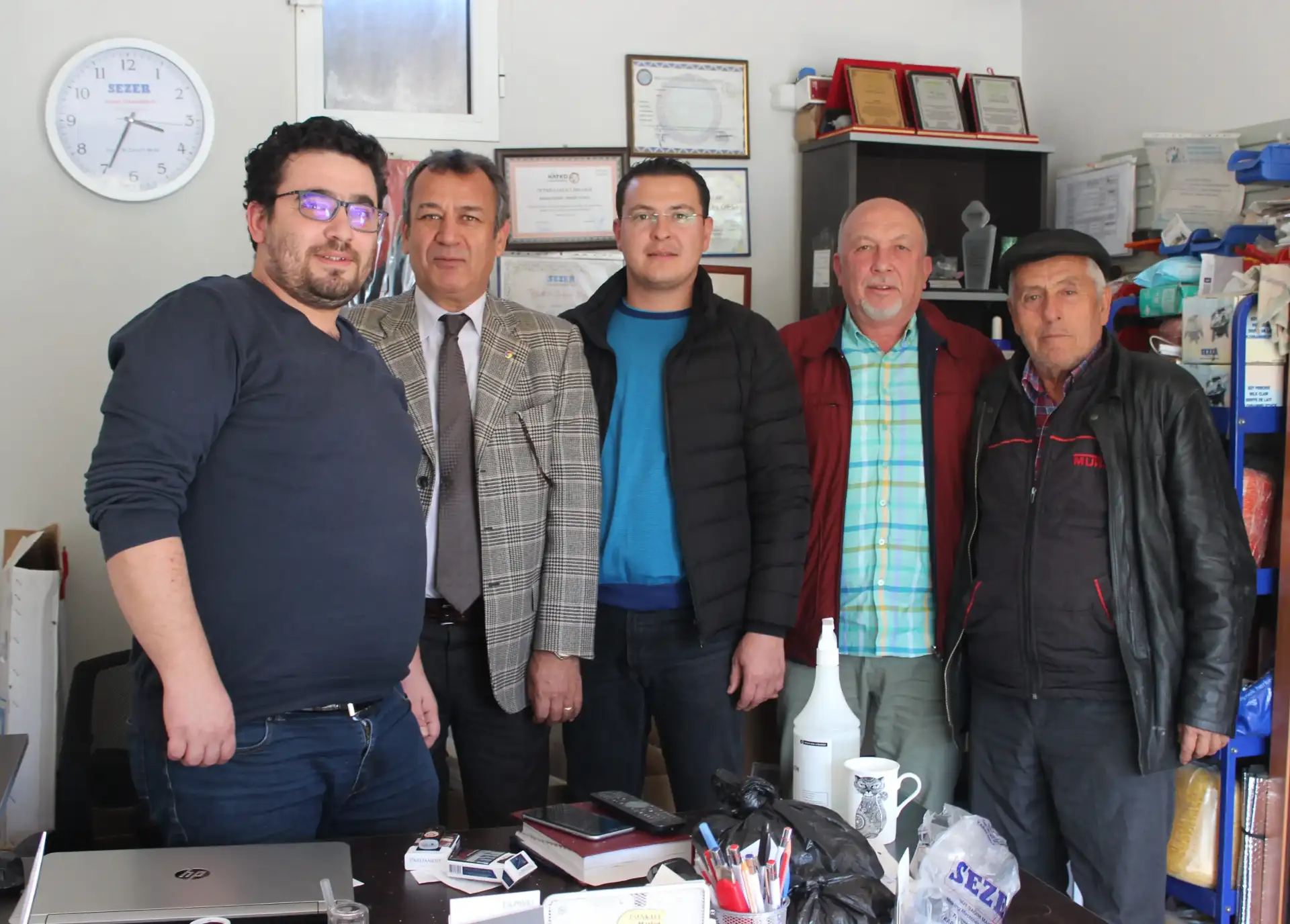 MİTSO ÜYELERİ 4.  ZEYTİN HASAT ŞENLİĞİ'NE TAM DESTEK - 1