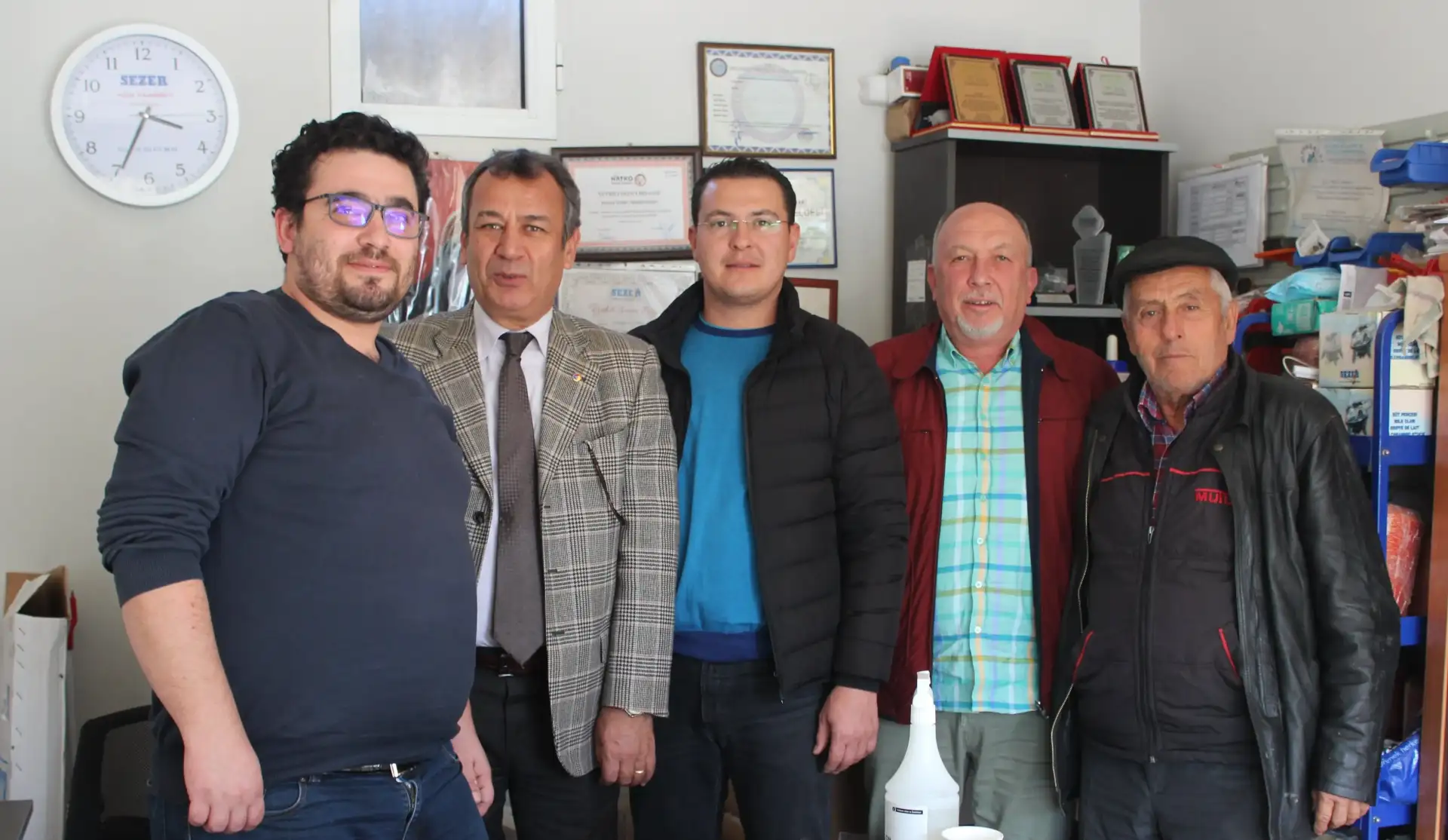 MİTSO ÜYELERİ 4.  ZEYTİN HASAT ŞENLİĞİ'NE TAM DESTEK