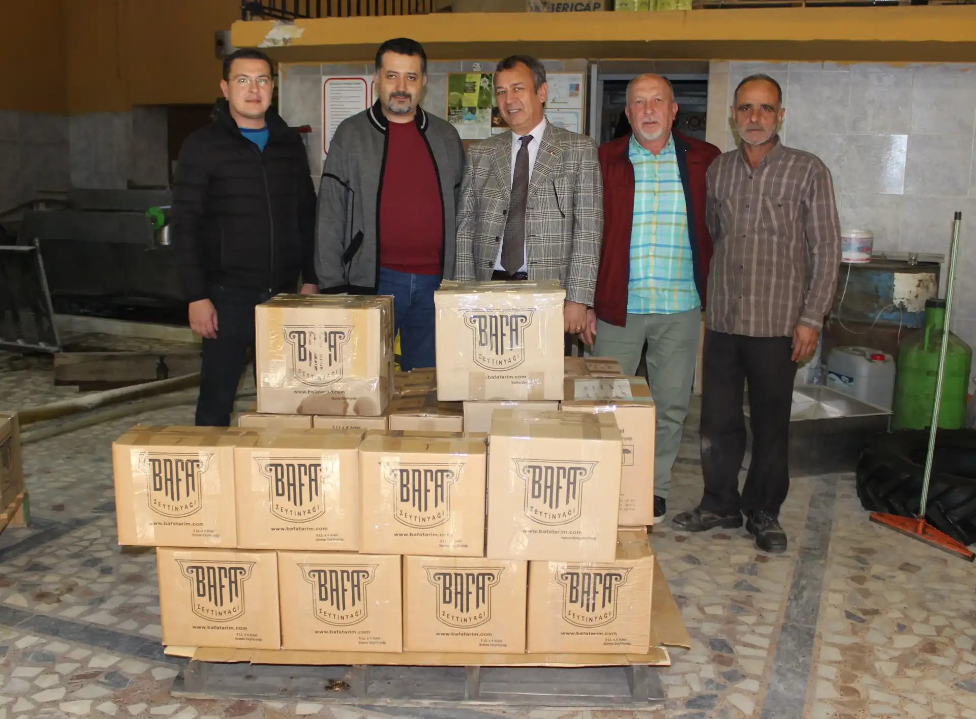 MİTSO, BAFA'DA ZEYTİNYAĞI FABRİKALARINA BEREKET DİLEDİ... - 1