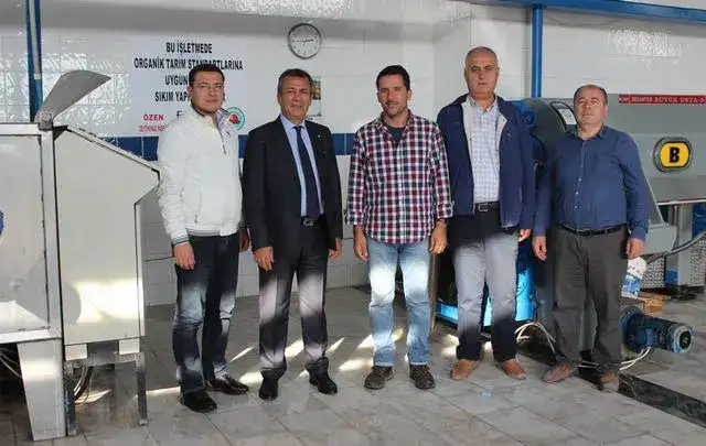 MİTSO, ZEYTİNYAĞI FABRİKALARINDA...  MİTSO YÖNETİMİ UĞUR ÖZEN'E HAYIRLI ZEYTİNYAĞI MEVSİMİ DİLEDİ - 1