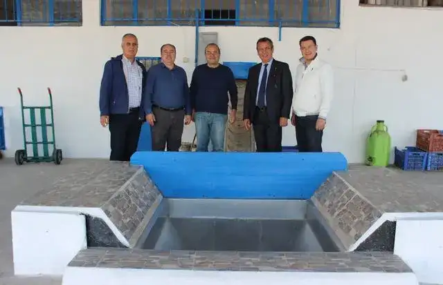 MİTSO, ZEYTİNYAĞI FABRİKALARINDA...  MİTSO YÖNETİMİ EYÜP İNANÇ'A HAYIRLI ZEYTİNYAĞI MEVSİMİ DİLEDİ - 1