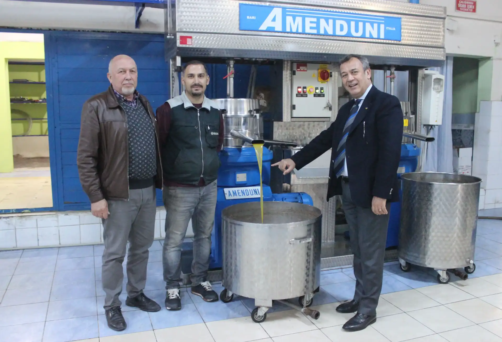 MİTSO, ZEYBEKLER'İN ZEYTİNYAĞI FABRİKASINDA... "BU YIL ZEYTİN VE ZEYTİNYAĞININ BEREKET YILI" - 1