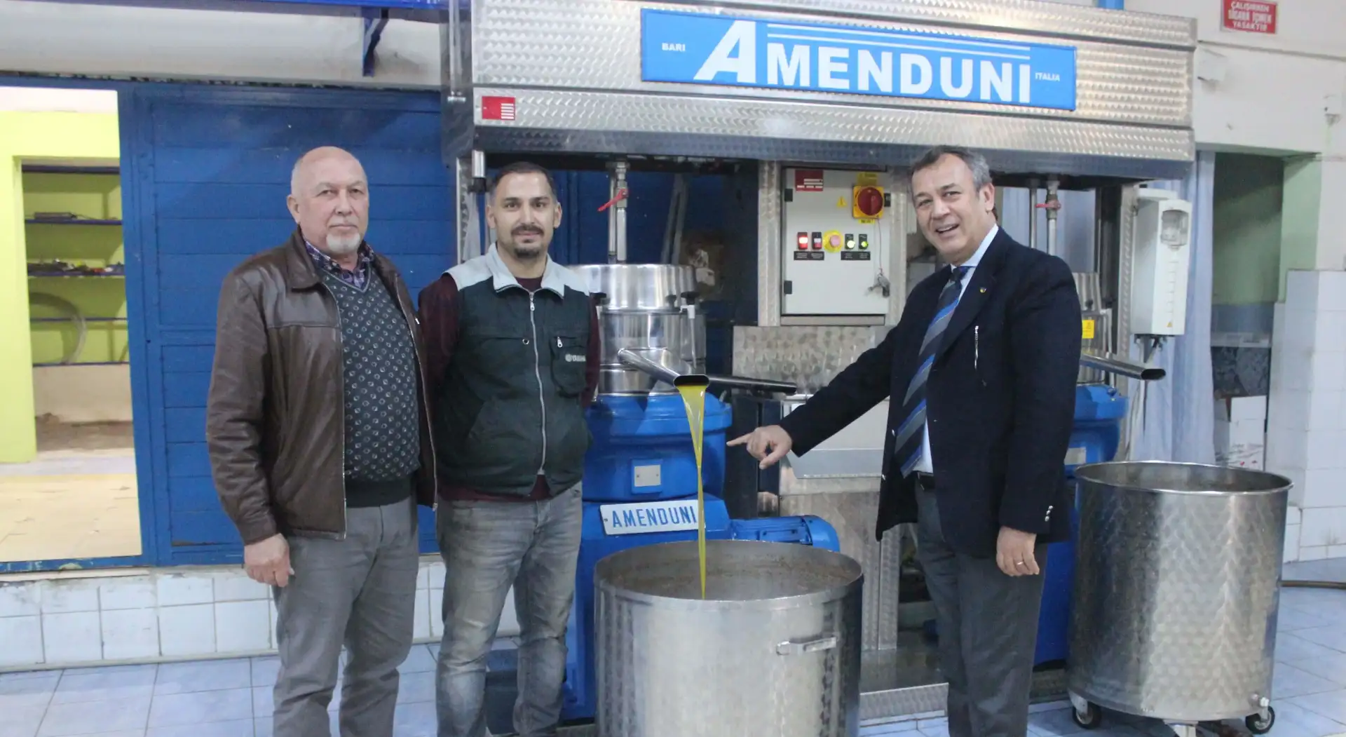 MİTSO, ZEYBEKLER'İN ZEYTİNYAĞI FABRİKASINDA... "BU YIL ZEYTİN VE ZEYTİNYAĞININ BEREKET YILI"