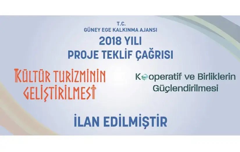 Güney Ege Kalkınma Ajansı (GEKA) 2018 Yılı Proje Teklif Çağrısı