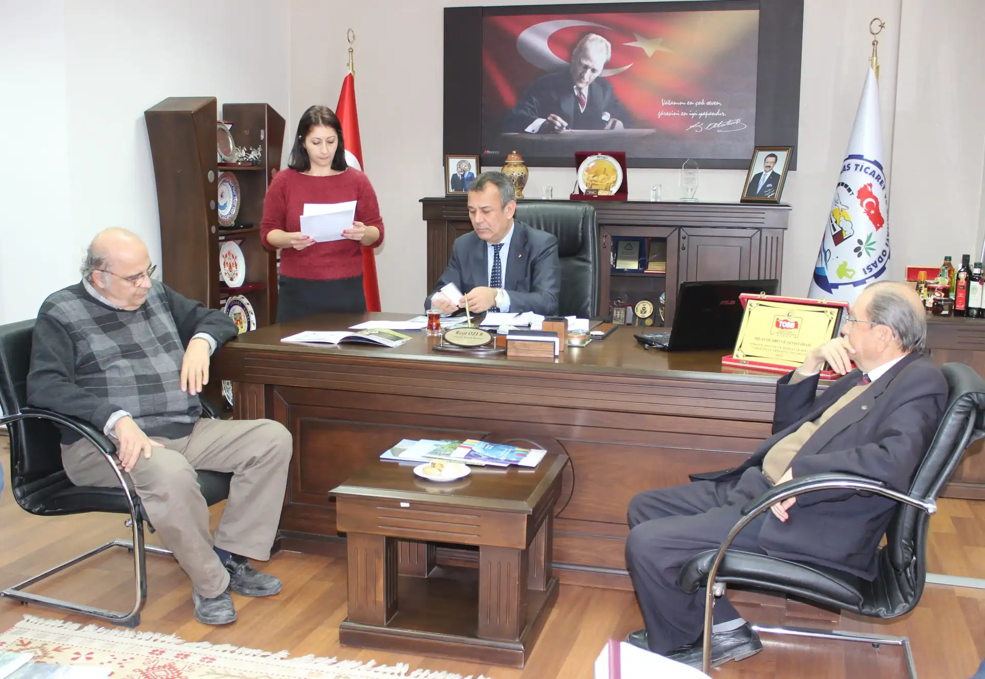 MİLAS'TAN KATAR'A...  MİTSO, İHRACAT İÇİN MARKALI ZEYTİNYAĞI ÜRETİCİLERİNİ TOPLADI - 2